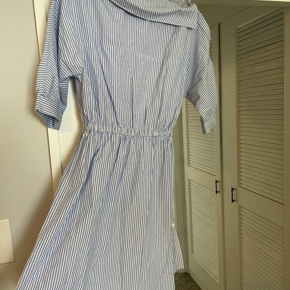 Shirt Dress with button detail